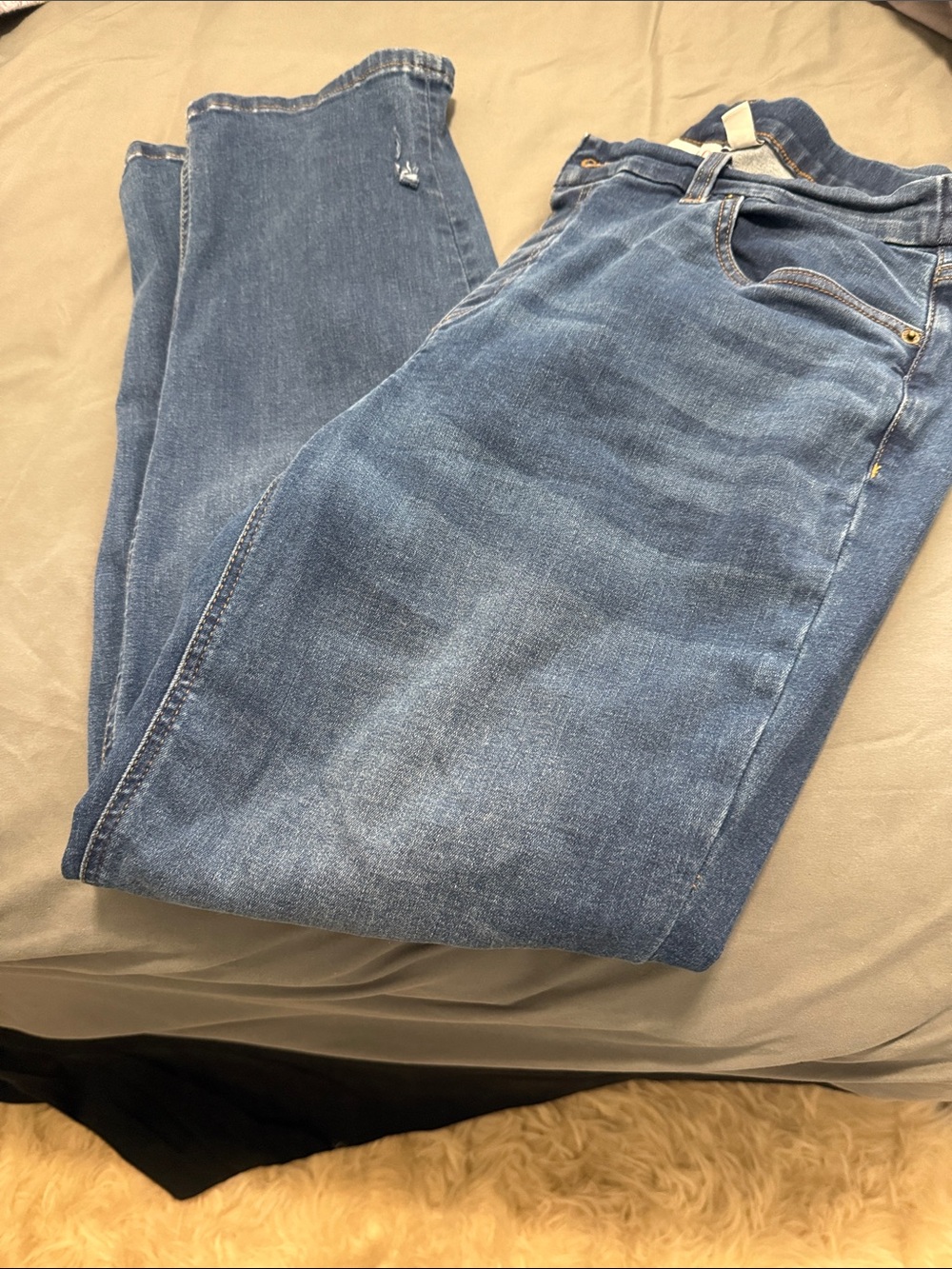 D& Co Women’s Blue Denim Jeans, Denim & Company. - Picture 6 of 6